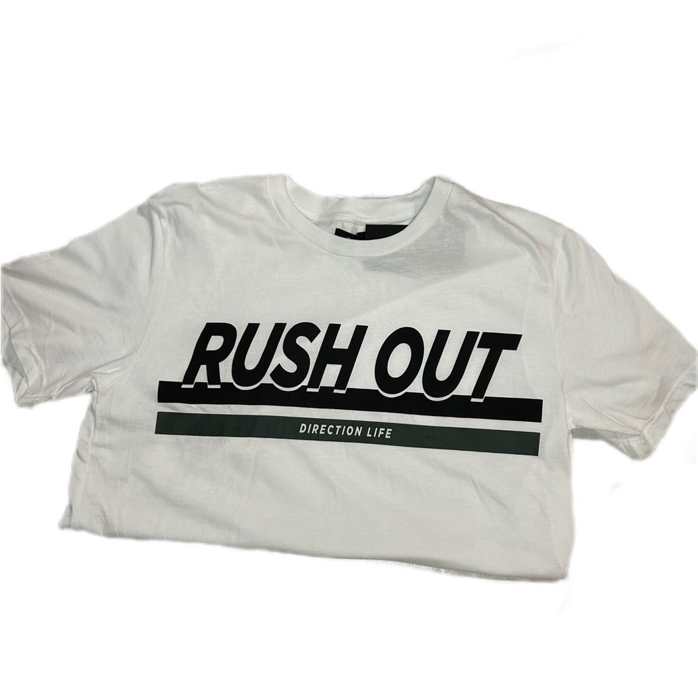 ZARA “Rush Out” Graphic Tee – Size L